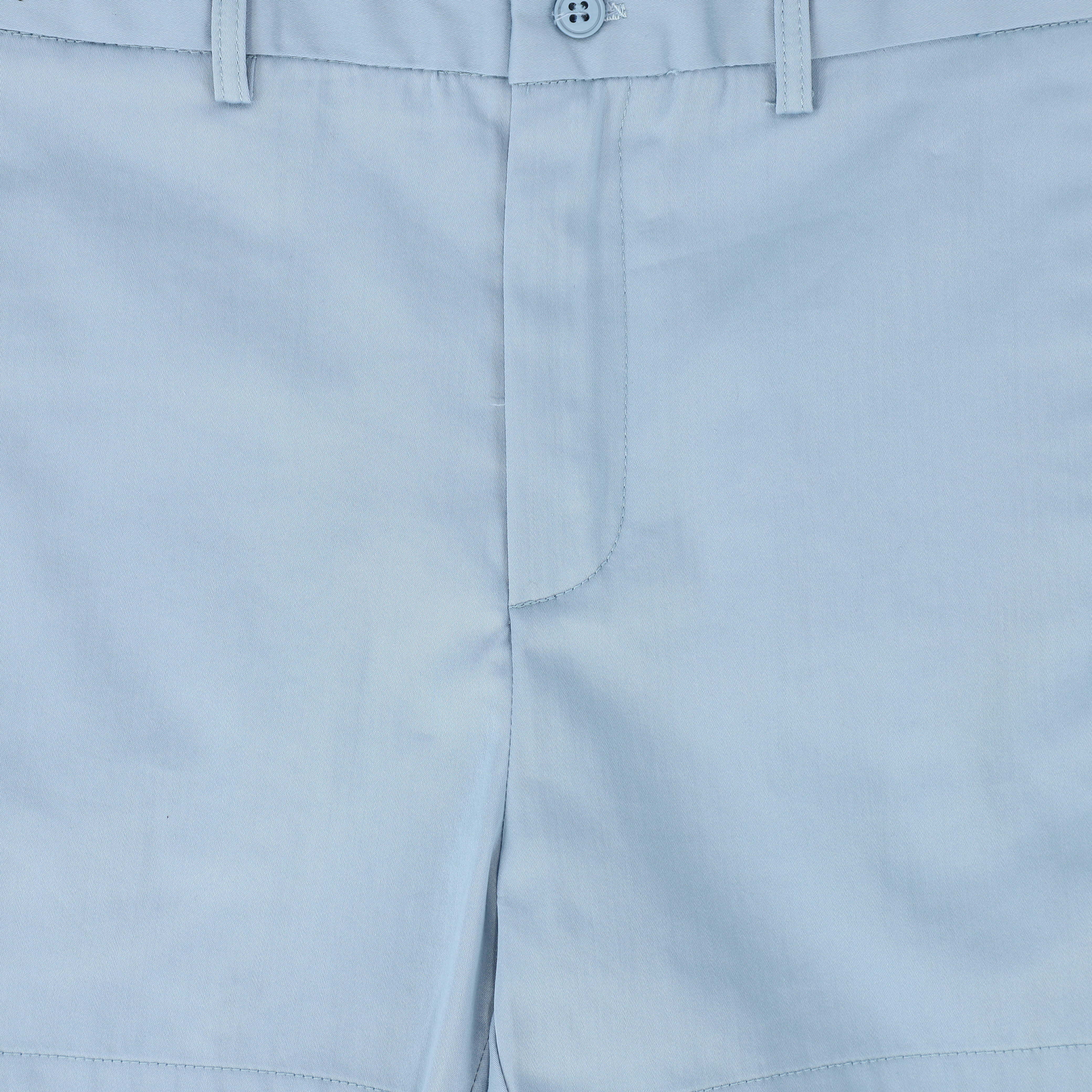 BACE COLLECTION BLUE POPLIN SHORTS [FINAL SALE] - Image 3