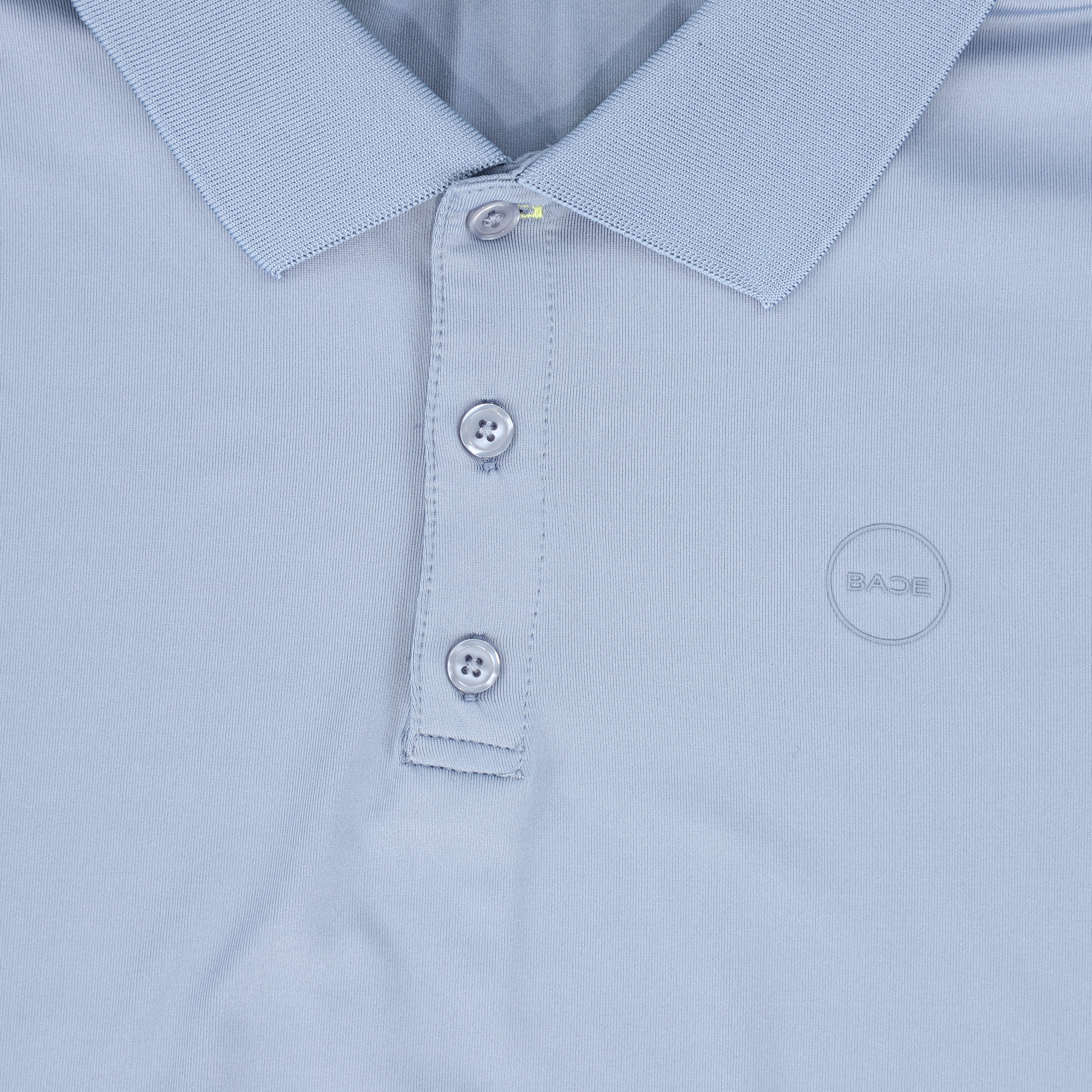 BACE COLLECTION DUSTY BLUE SS LOGO POLO [FINAL SALE] - Image 3