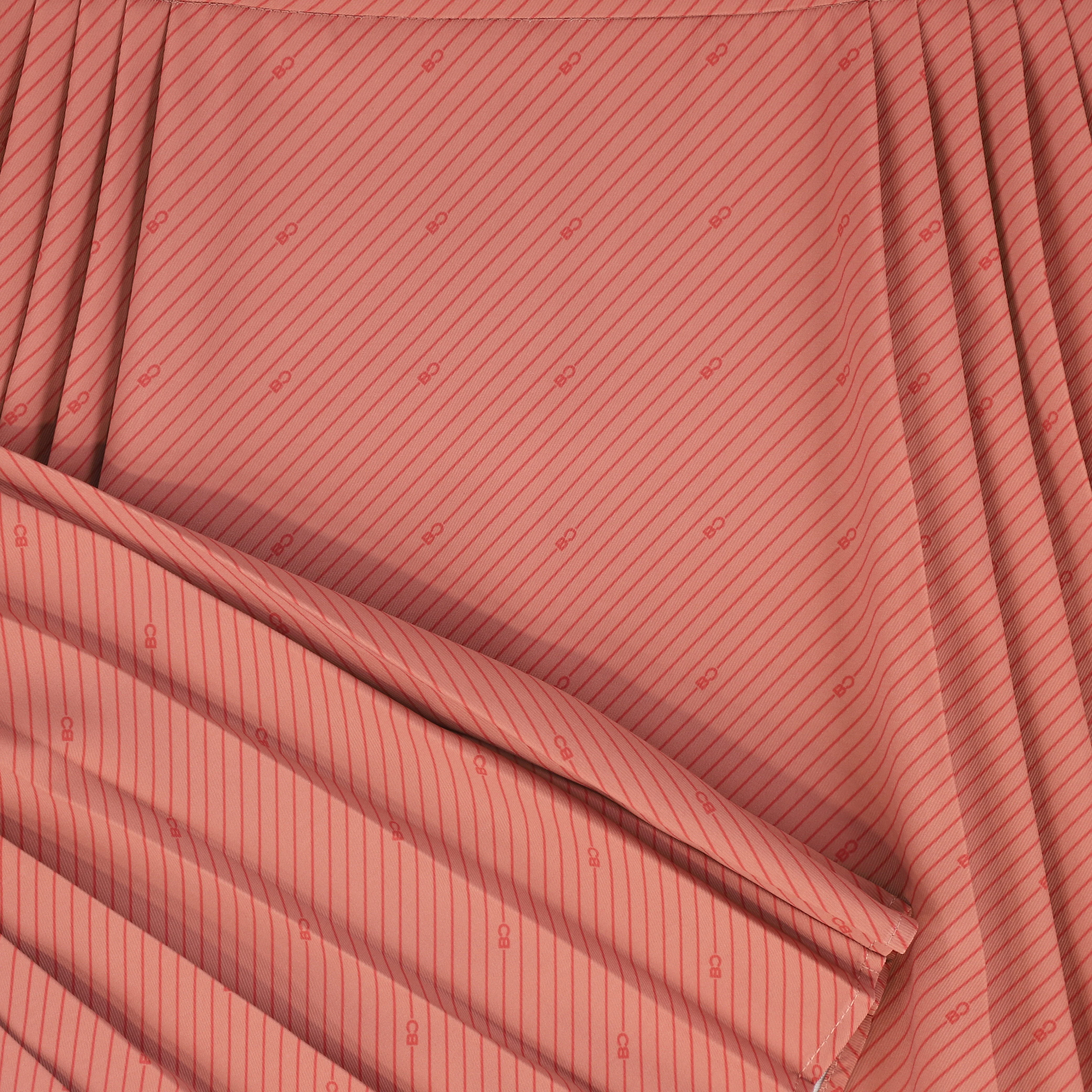 BACE COLLECTION MAUVE STRIPED LOGO JUMPER [FINAL SALE] - Image 3