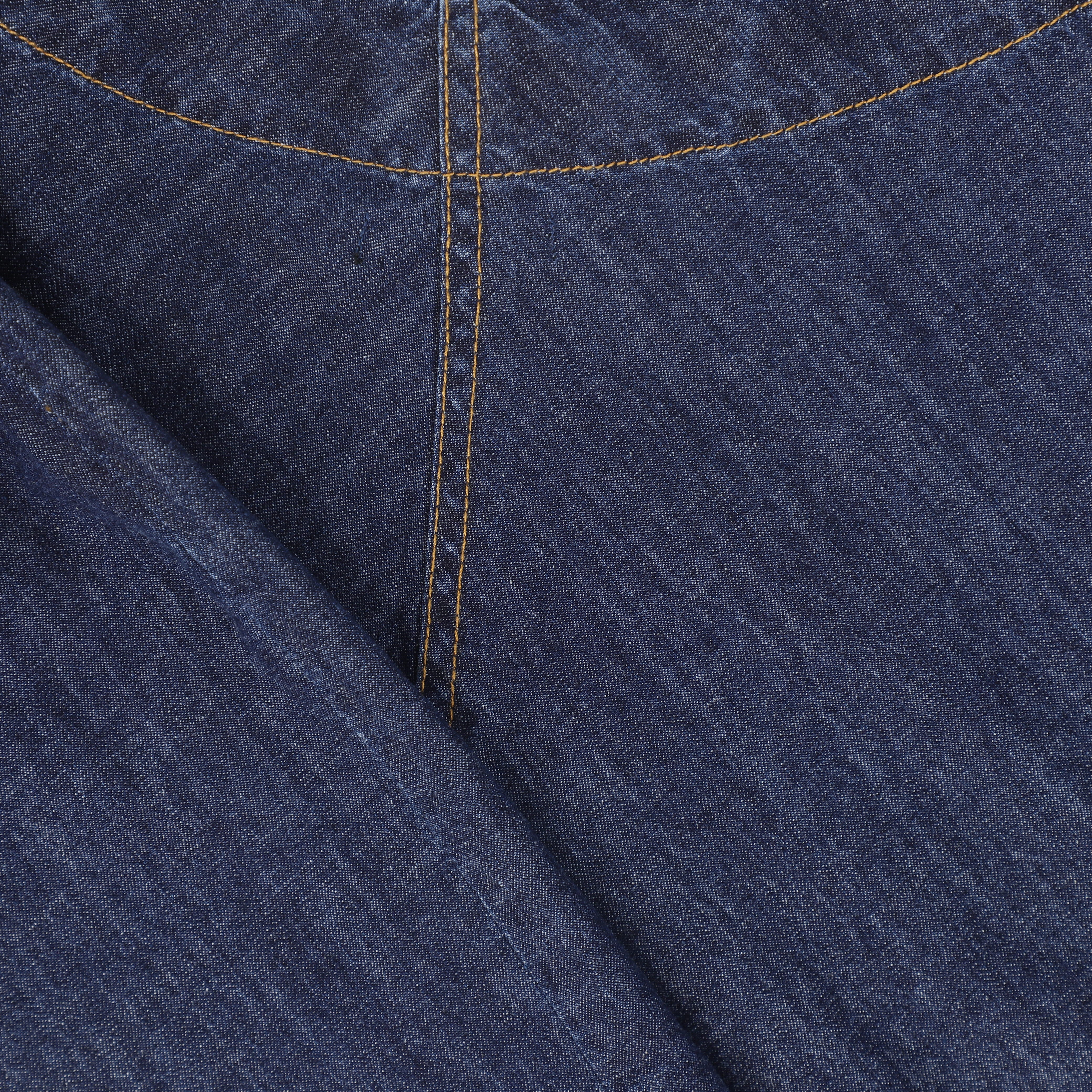 BAMBOO DARK DENIM FLAIR SKIRT [FINAL SALE] - Image 3
