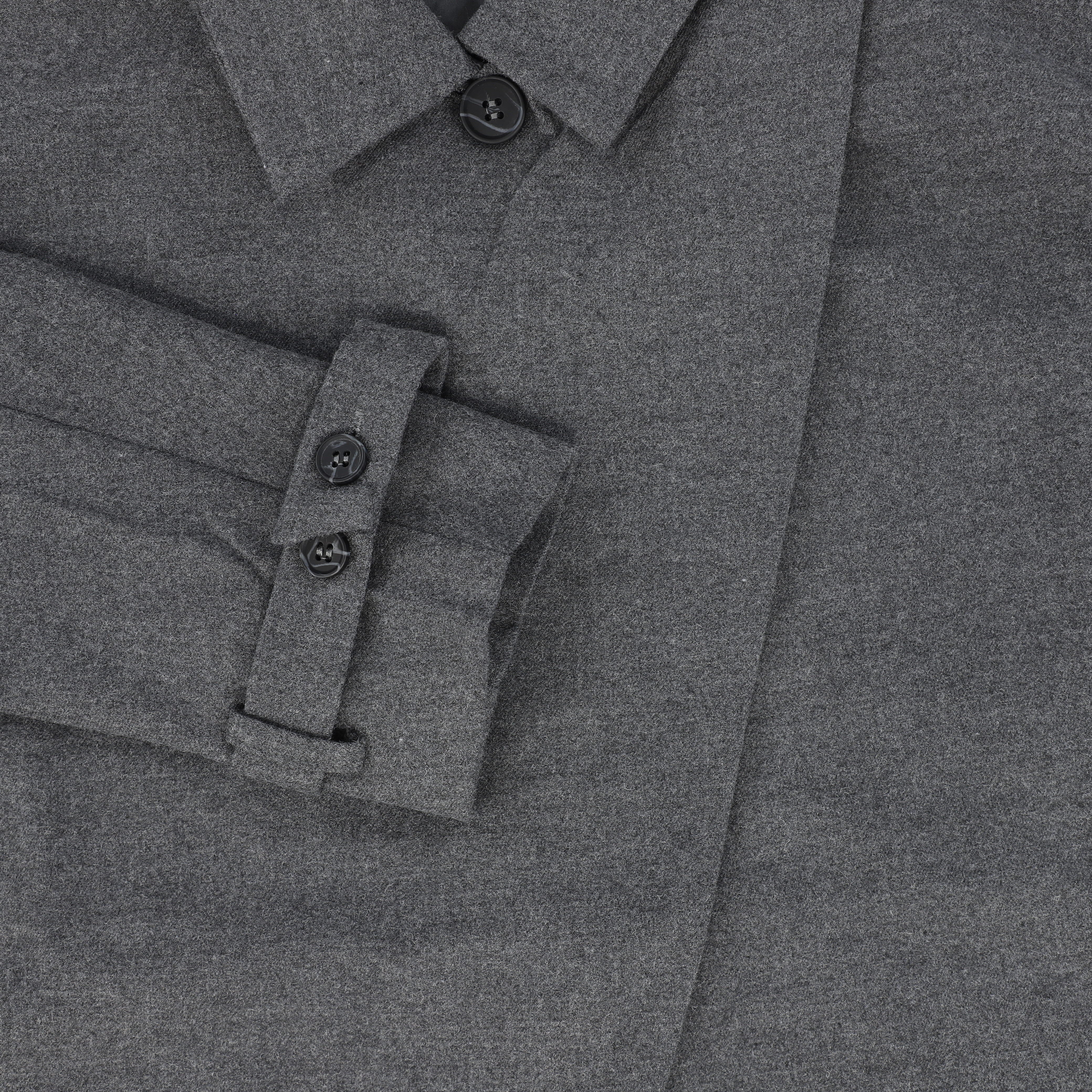 Bamboo Heather Gray Wool Jacket [FINAL SALE] - Image 3