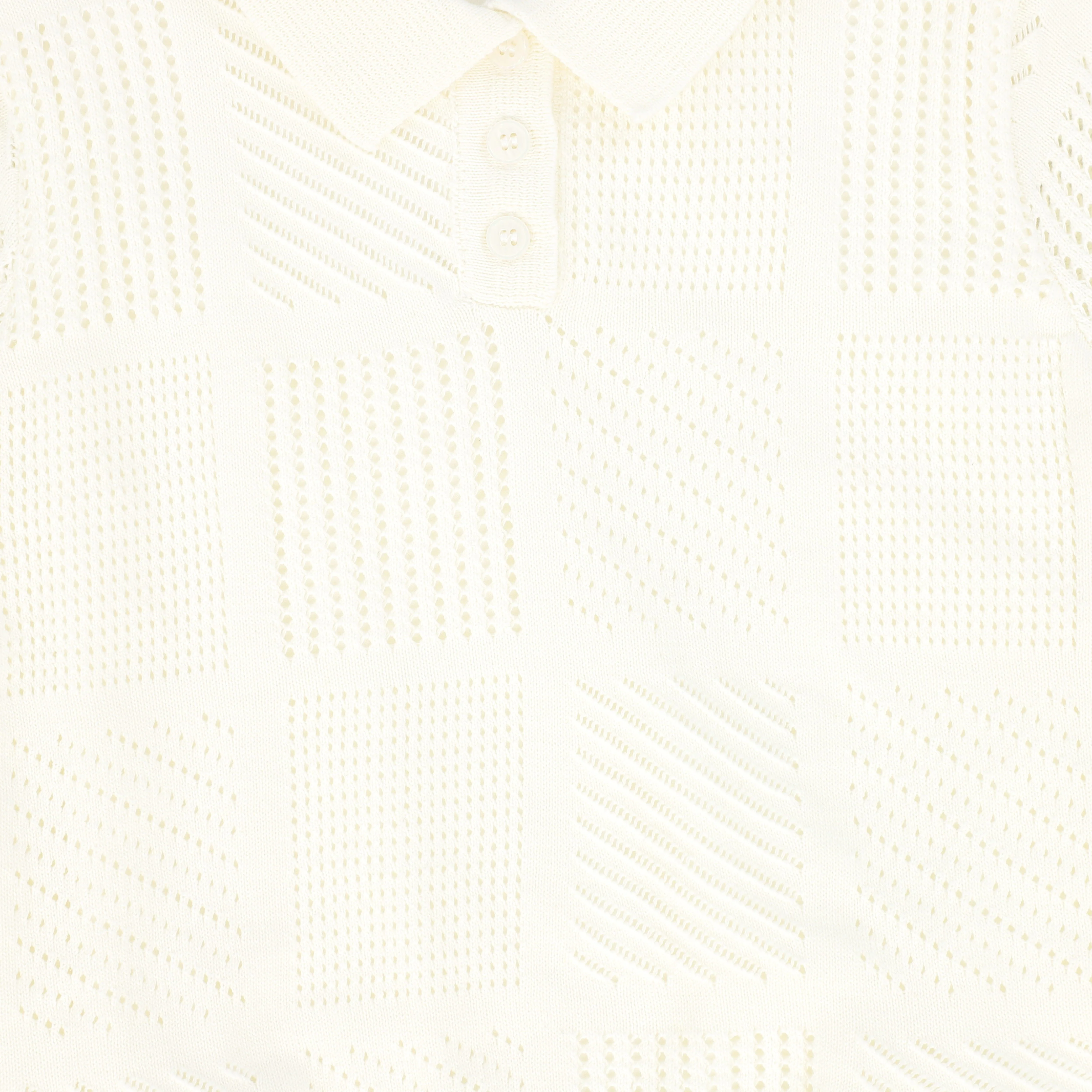 BAMBOO IVORY POINTELLE KNIT SWEATER [FINAL SALE] - Image 3