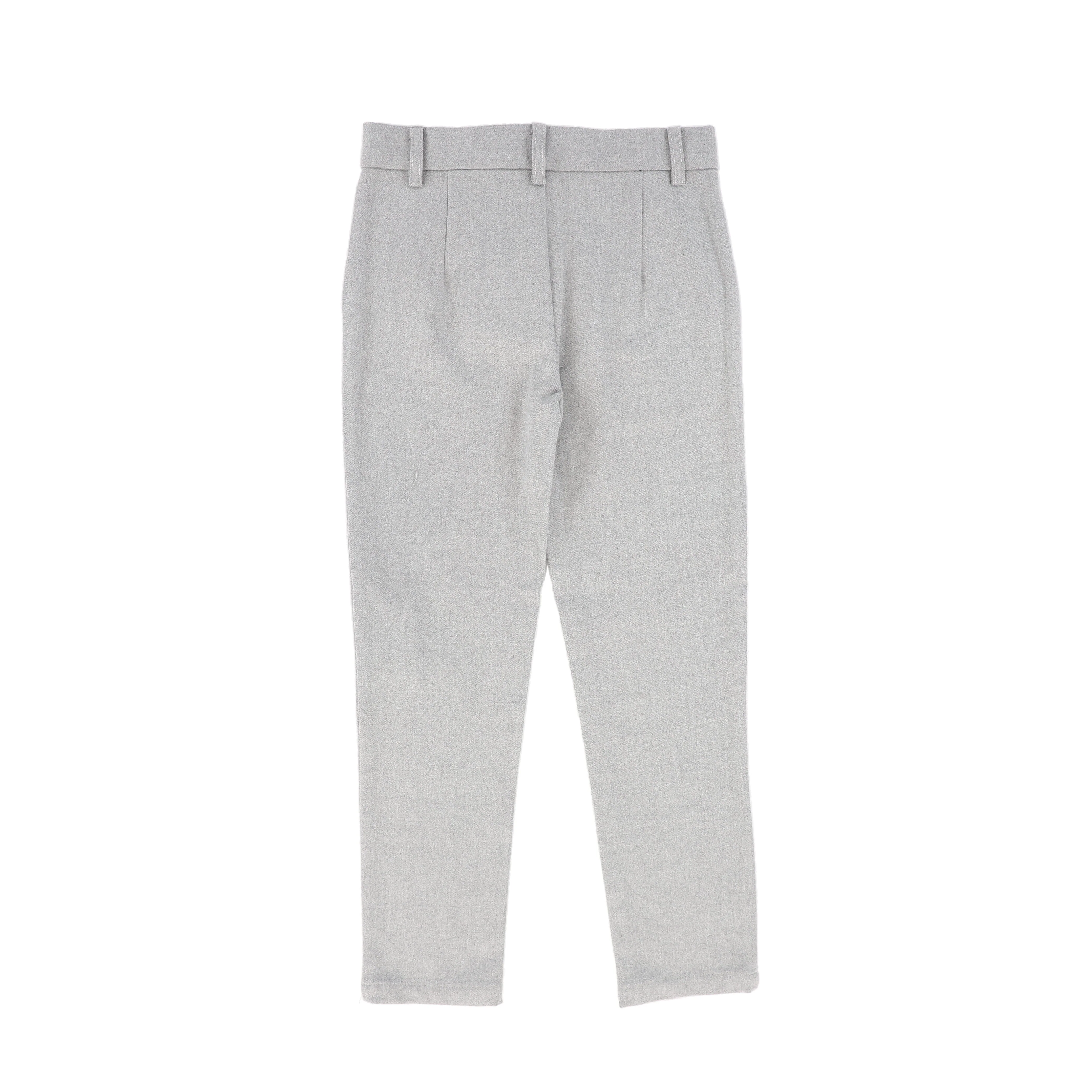BAMBOO LIGHT GREY FITTED PANTS [FINAL SALE] - Image 2