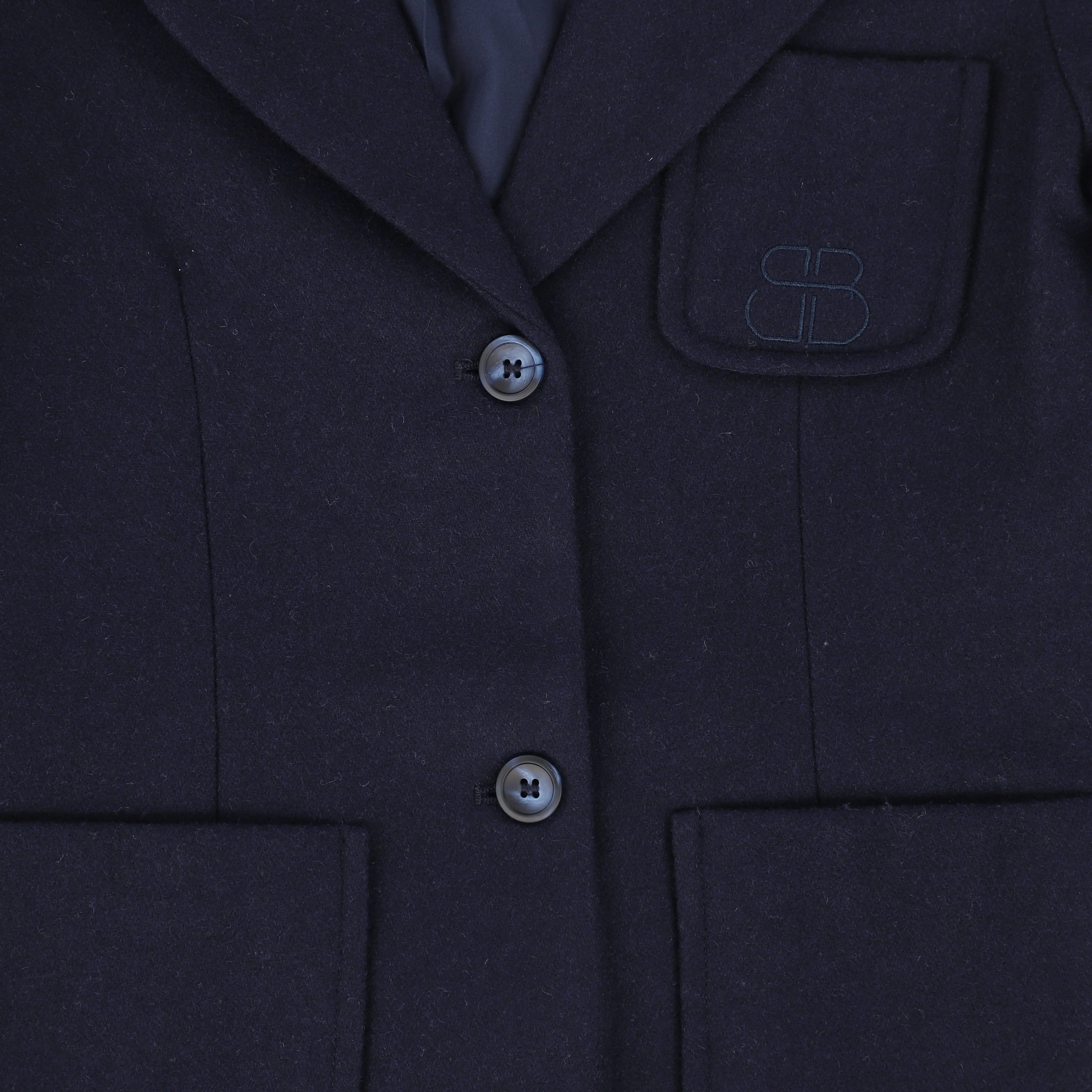 Bamboo Navy Pocket Blazer [FINAL SALE] - Image 3
