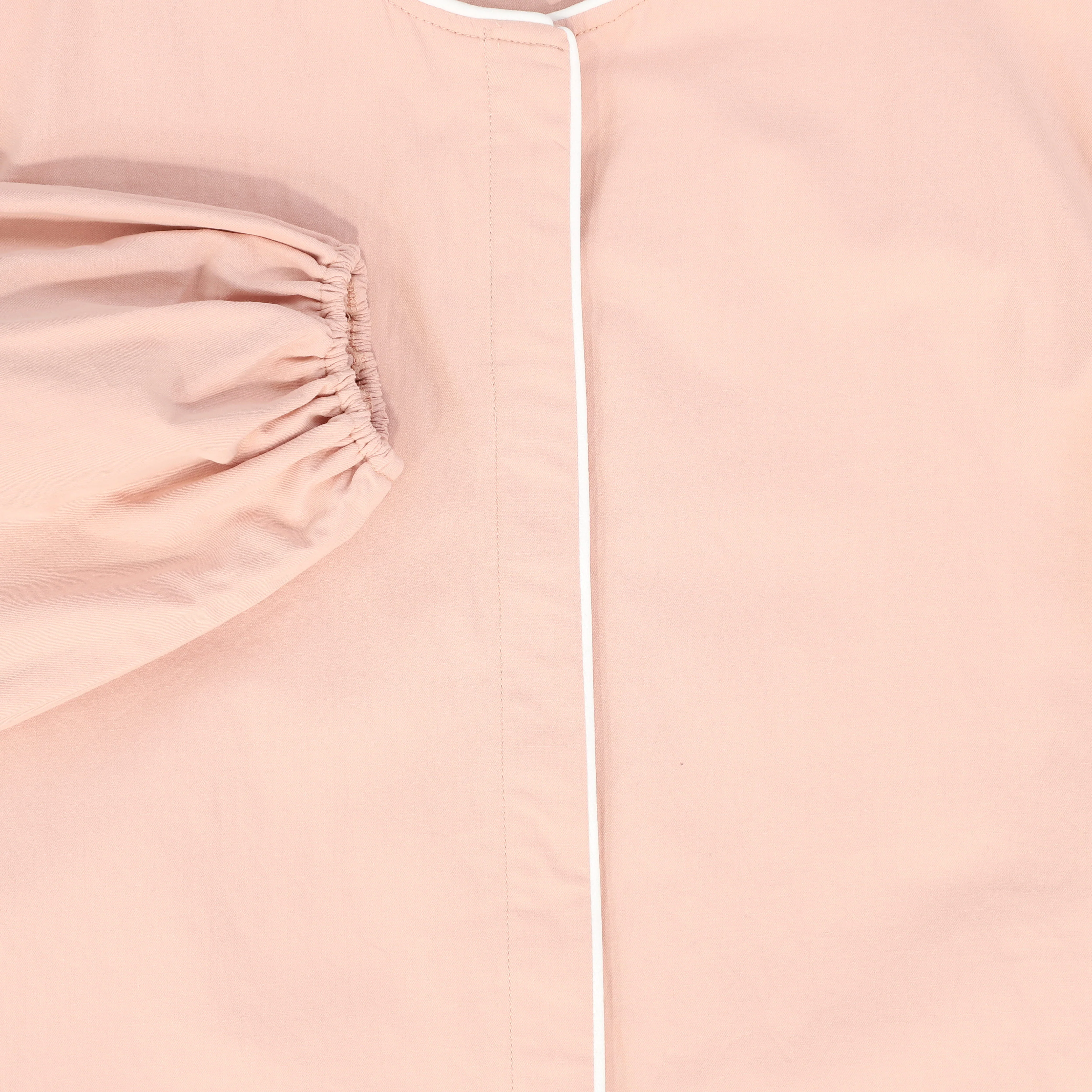 BAMBOO PINK PIPED BLOUSE [FINAL SALE] - Image 3