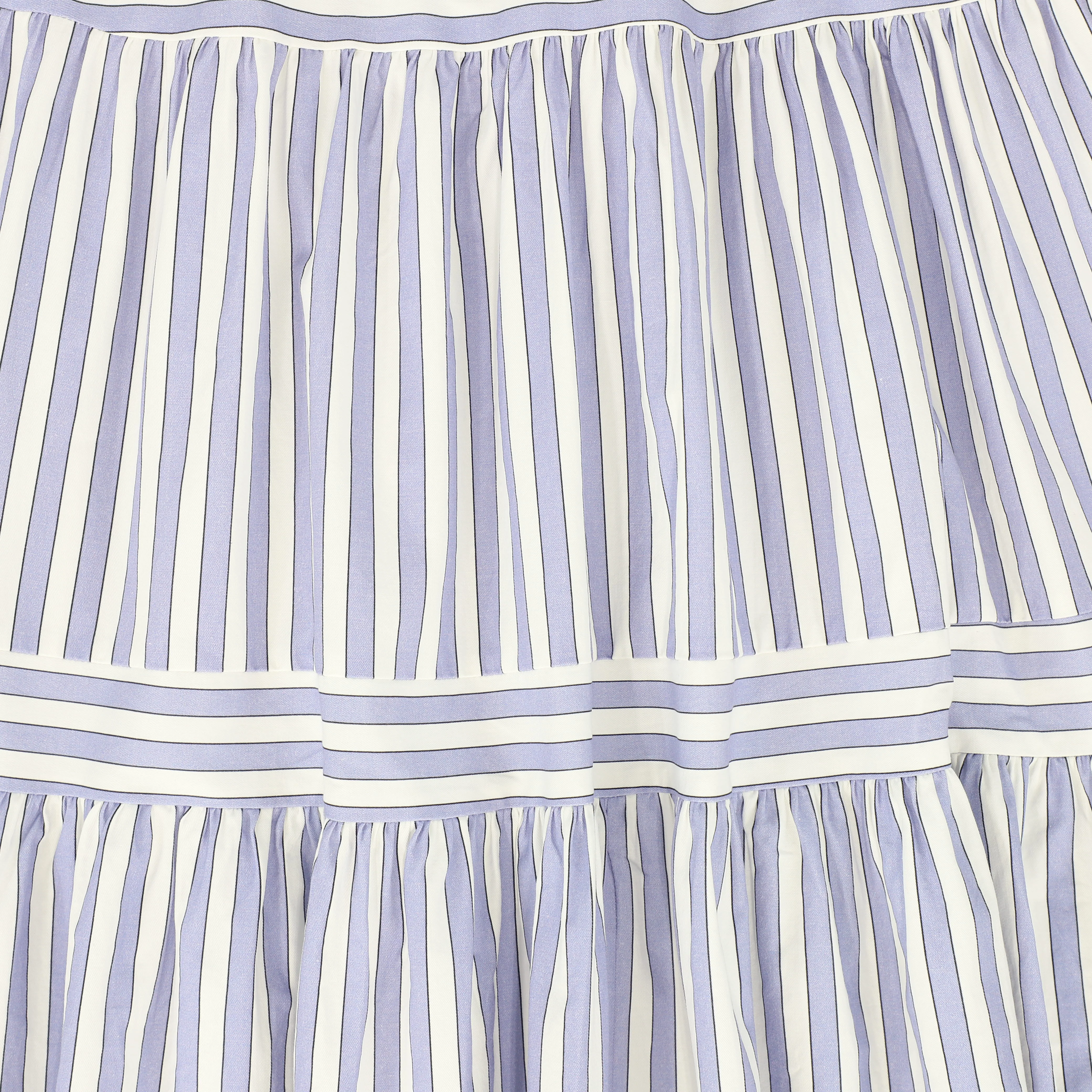 BAMBOO WHITE/BLUE STRIPE MAXI SKIRT [FINAL SALE] - Image 3