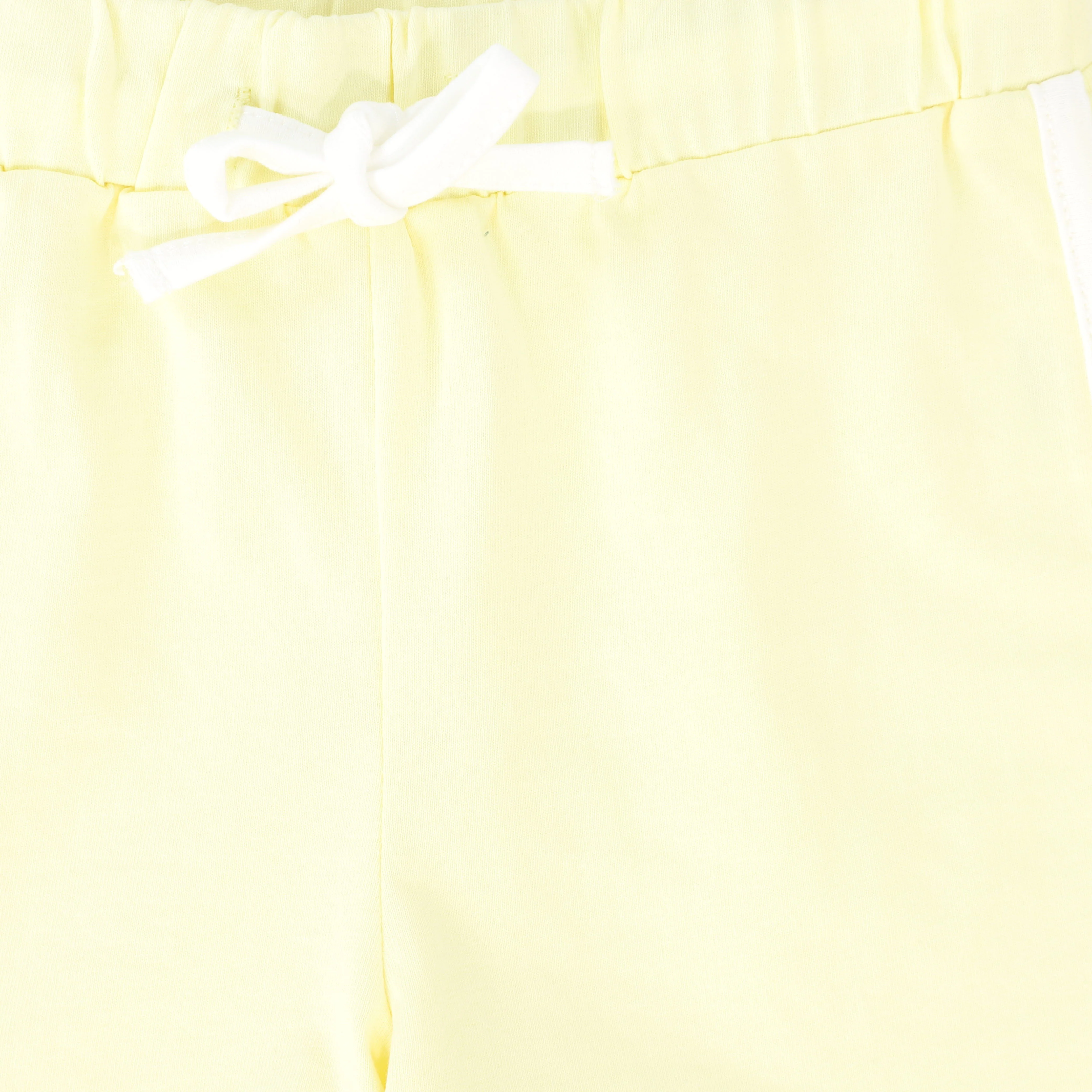 BAMBOO YELLOW TRIM SHORTS [FINAL SALE] - Image 3