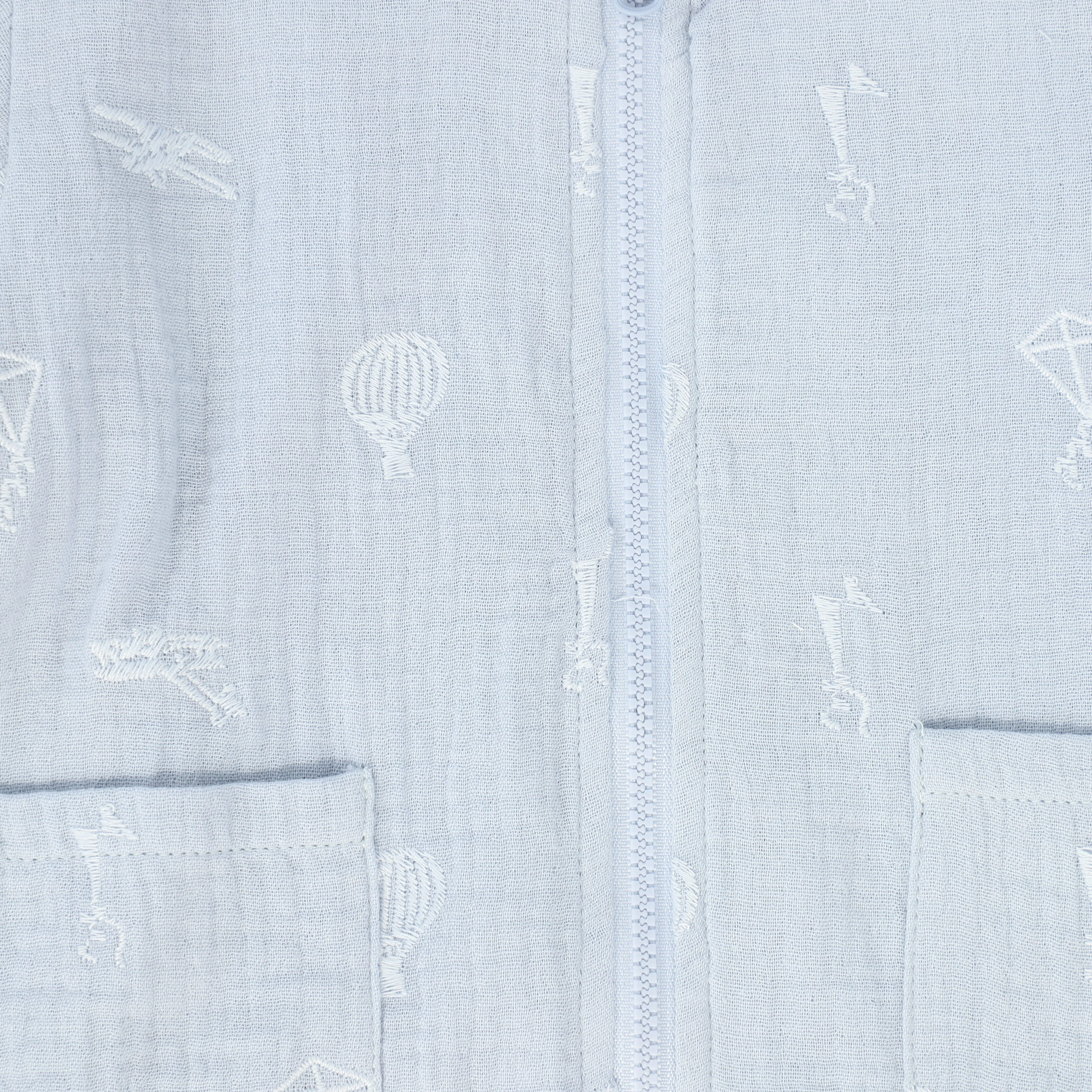 BEBE JOLEE BLUE HOT AIR BALLOON JACKET - Image 2