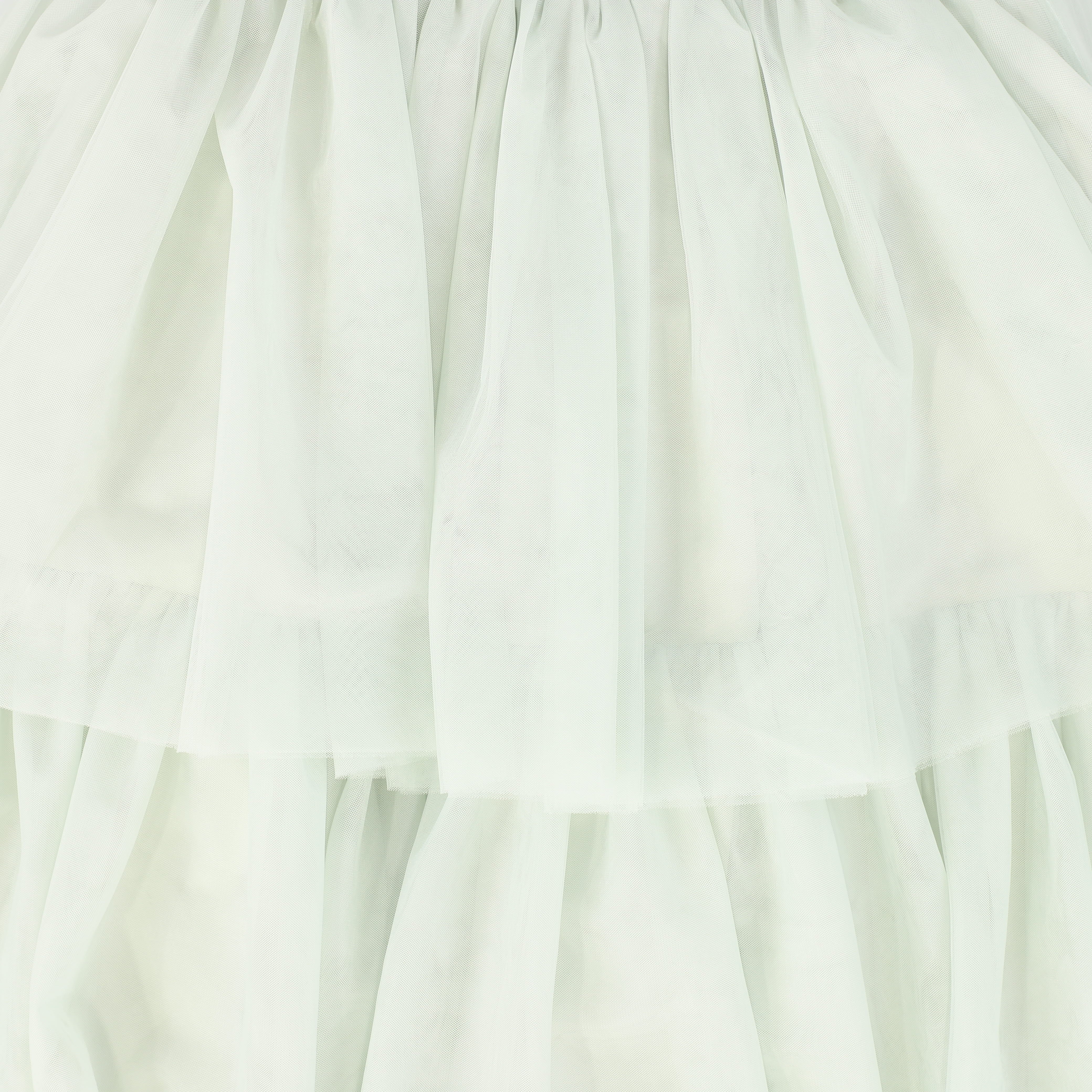 FRANCESCA GUILIANO MINT GREEN TULLE LAYERED SKIRT [FINAL SALE] - Image 3