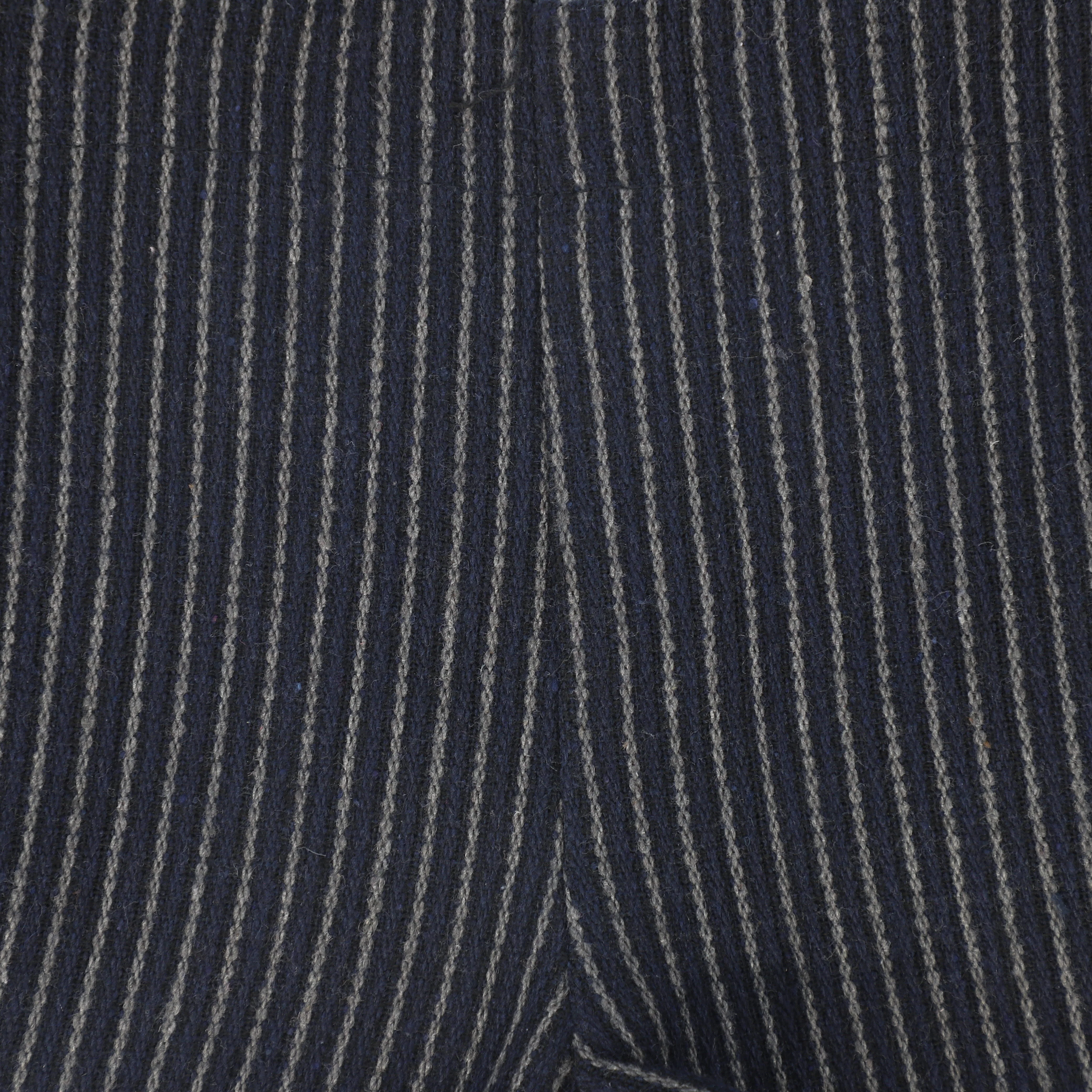LE BOURDON NAVY TEXTURED OVERALLS [FINAL SALE] - Image 3