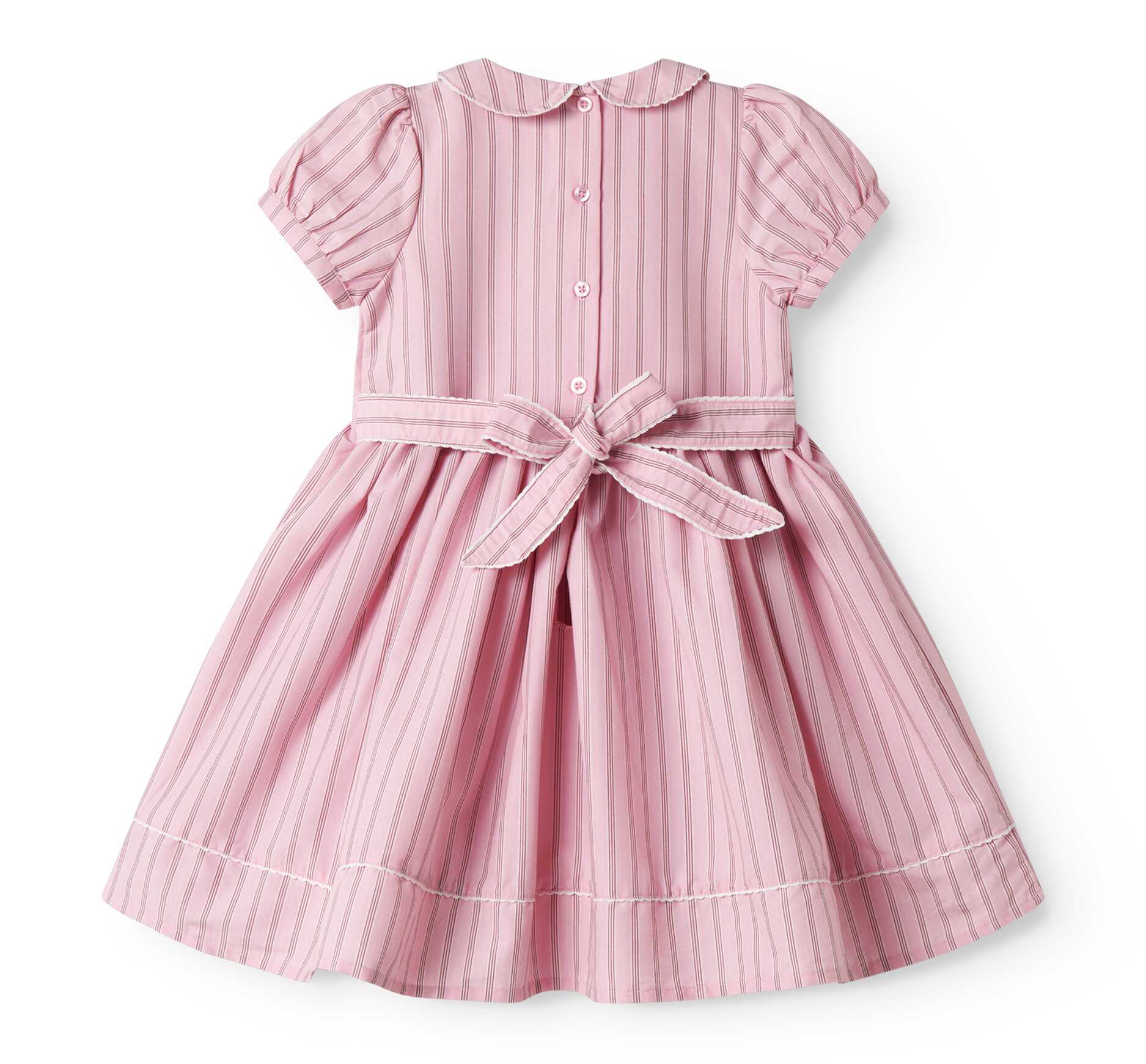 MARMAR COPENHAGEN PINK STRIPE COLLAR DRESS [FINAL SALE] - Image 2