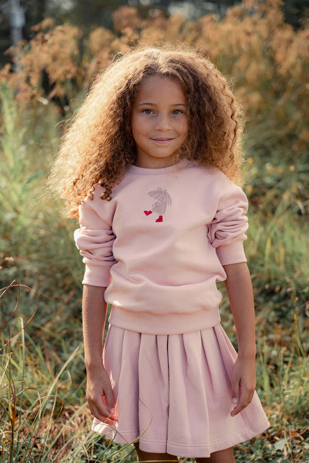 MINI NOD PINK PLEATED SKIRT [FINAL SALE] - Image 2
