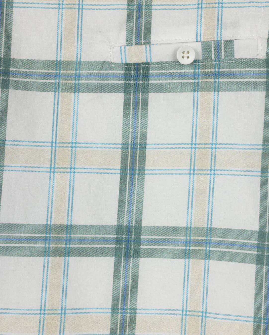 ONE CHILD GREEN PLAID SHORTS SET [FINAL SALE] - Image 2