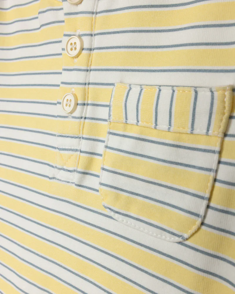 PHIL AND PHOEBE YELLOW STRIPE BLOOMER SET [FINAL SALE] - Image 2
