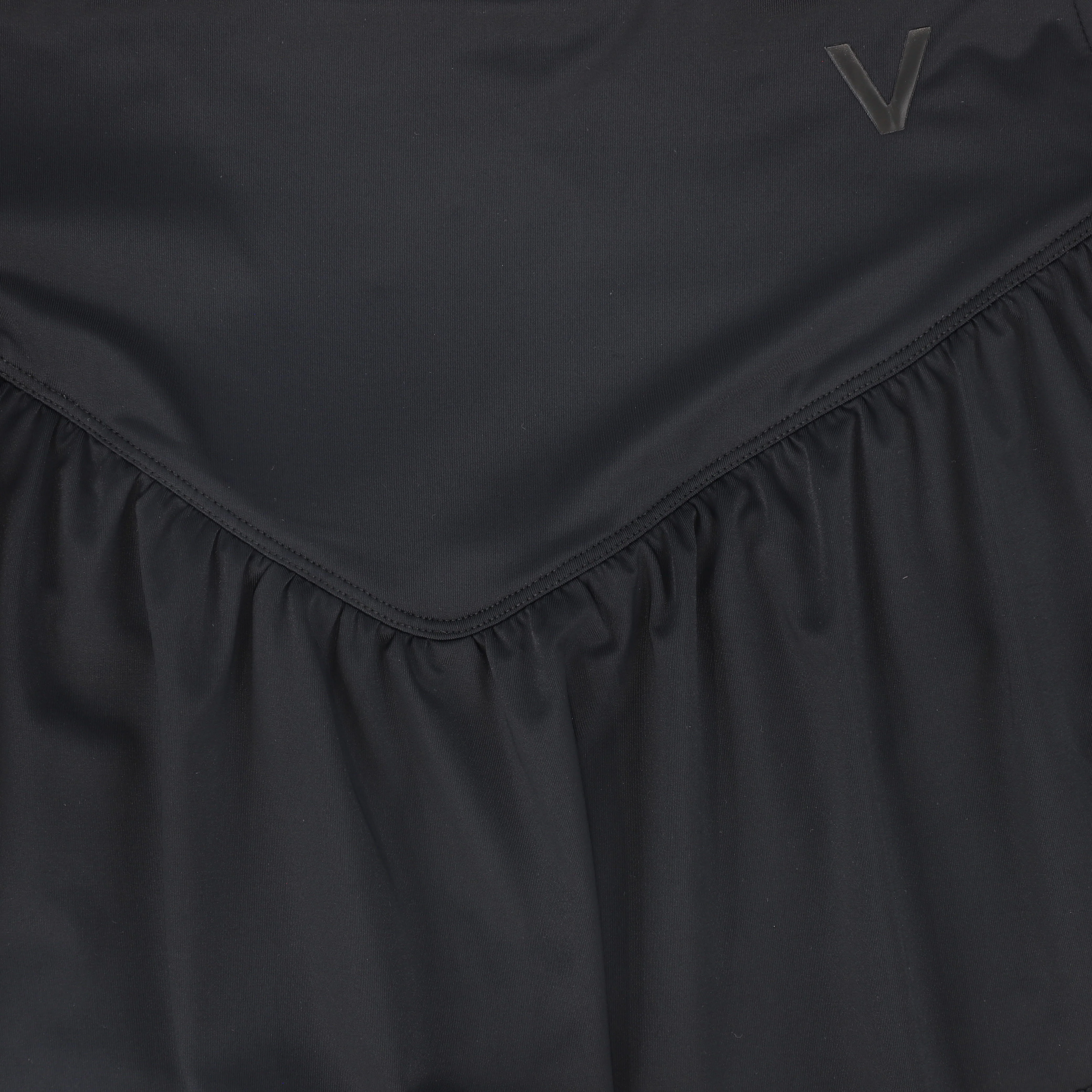 VALENTINA BLACK SHORT SWIM SKIRT - Image 3