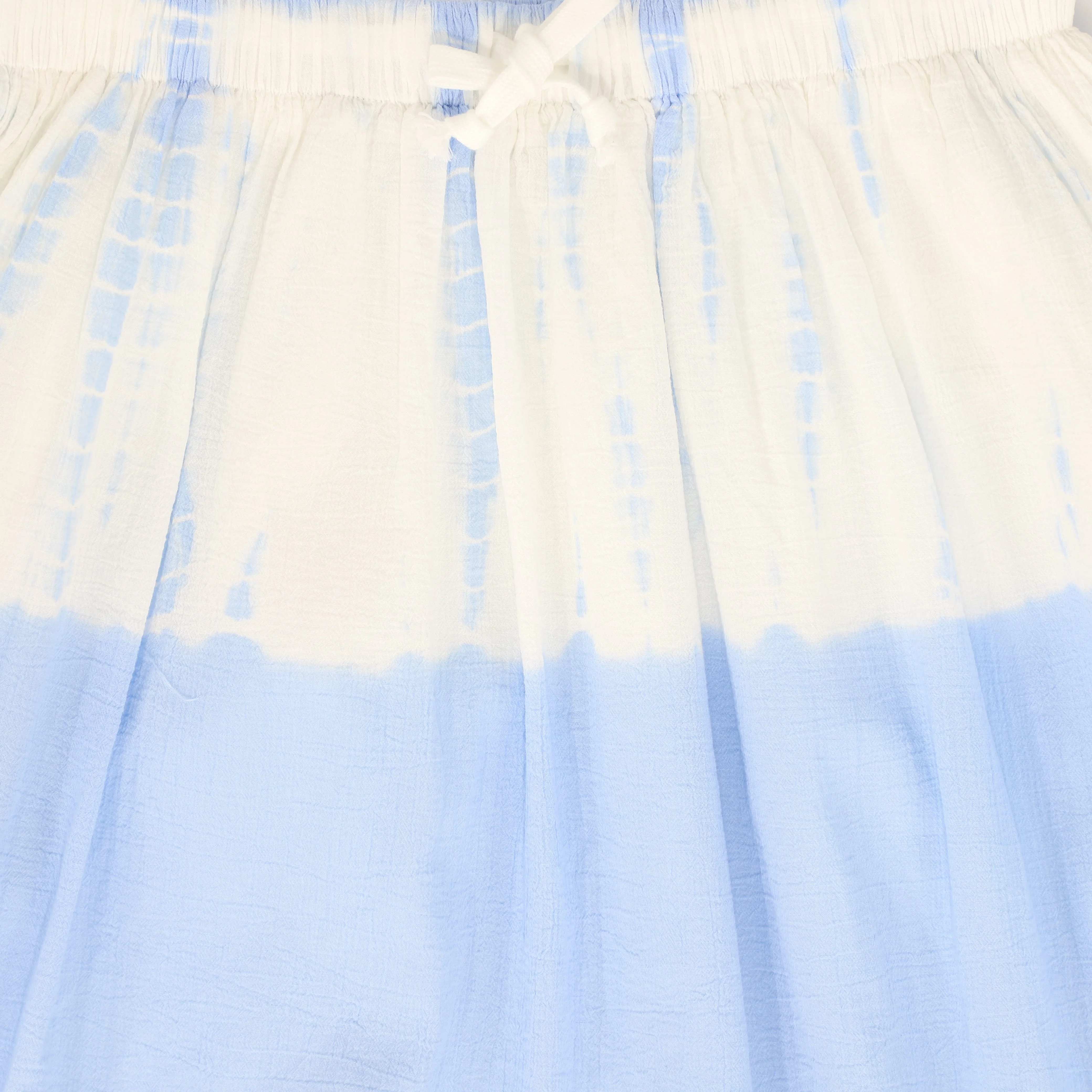 VALENTINA LIGHT BLUE TIE DYE MAXI SKIRT [FINAL SALE] - Image 3