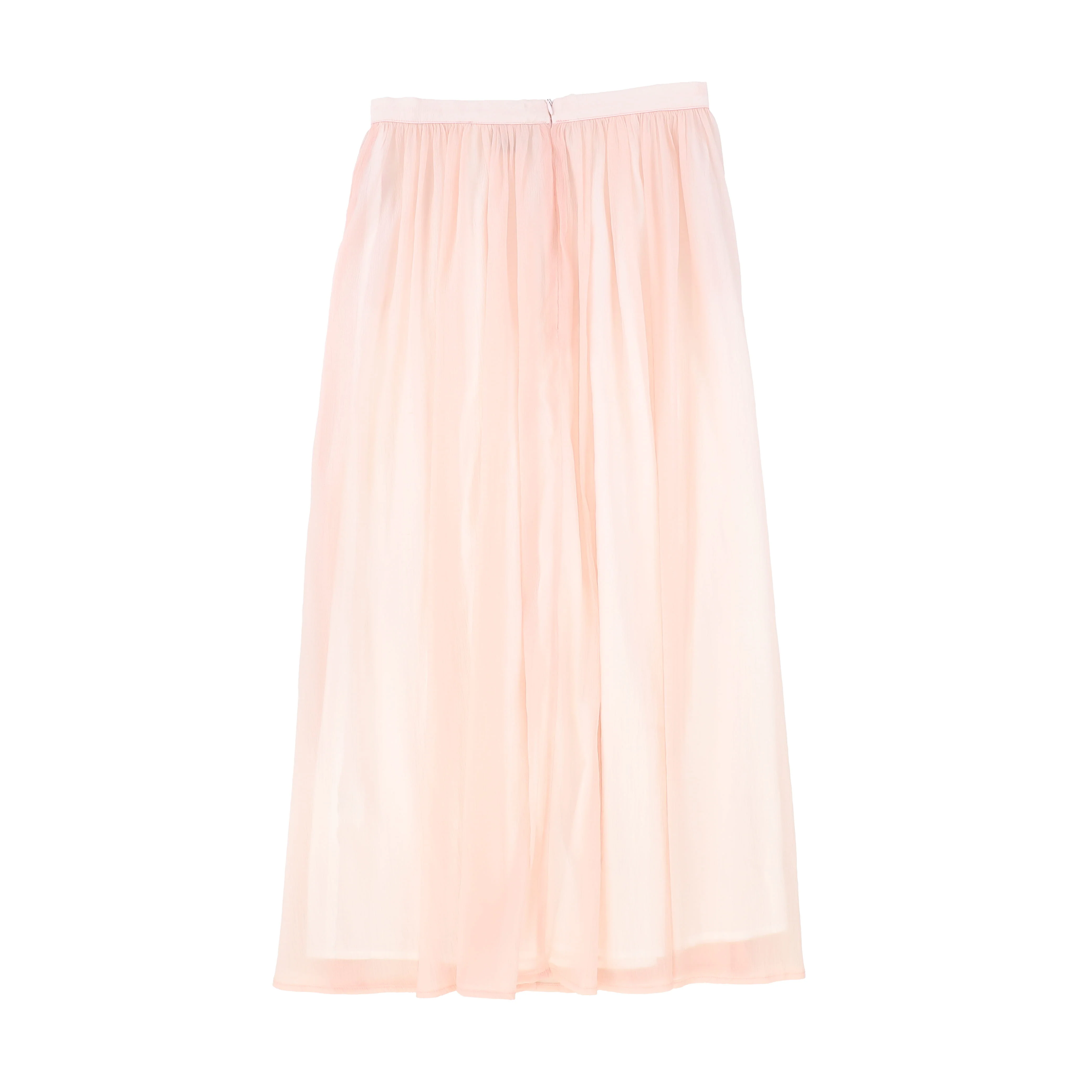 VALENTINA PINK GAUZE FLAIR SKIRT [FINAL SALE] - Image 2