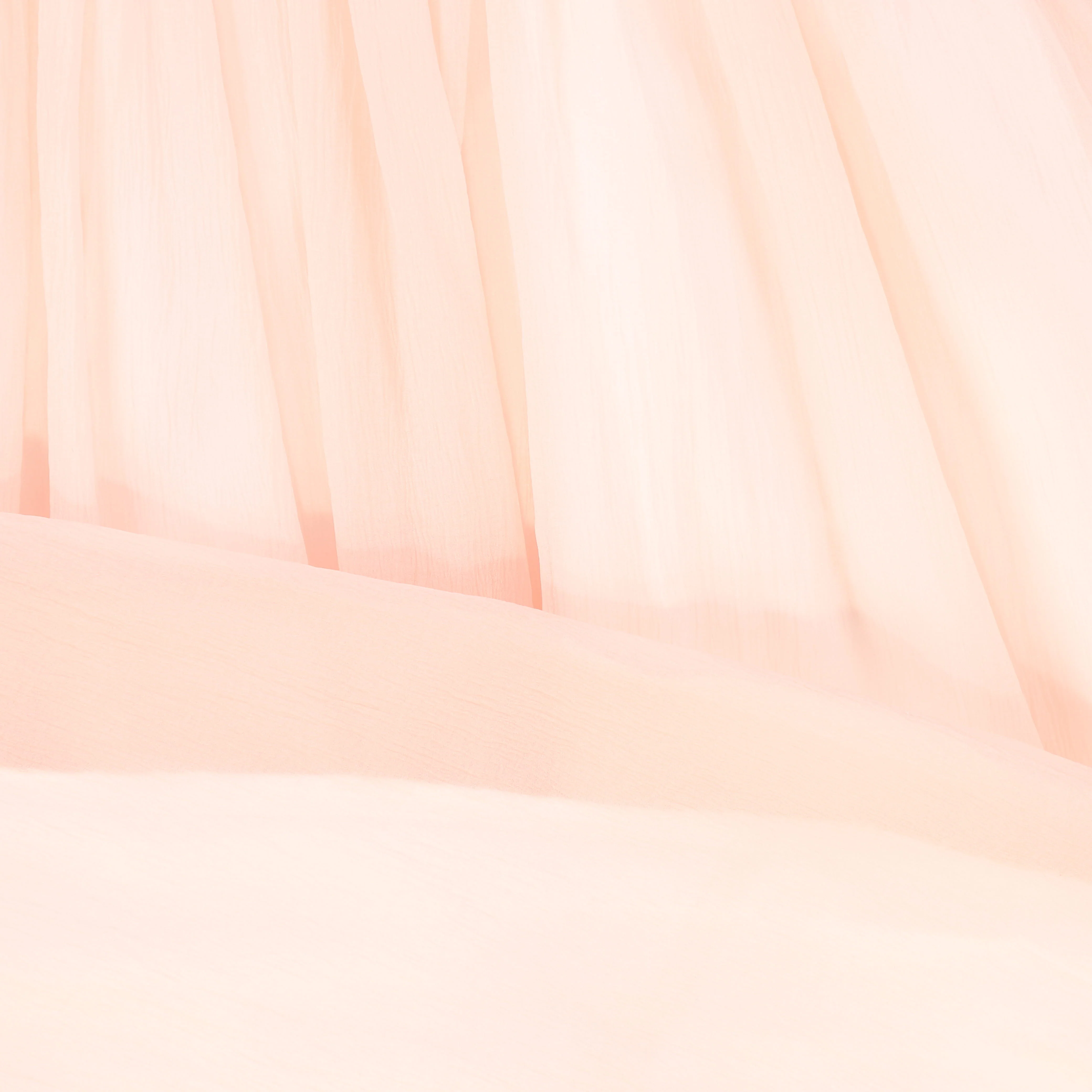 VALENTINA PINK GAUZE FLAIR SKIRT [FINAL SALE] - Image 3