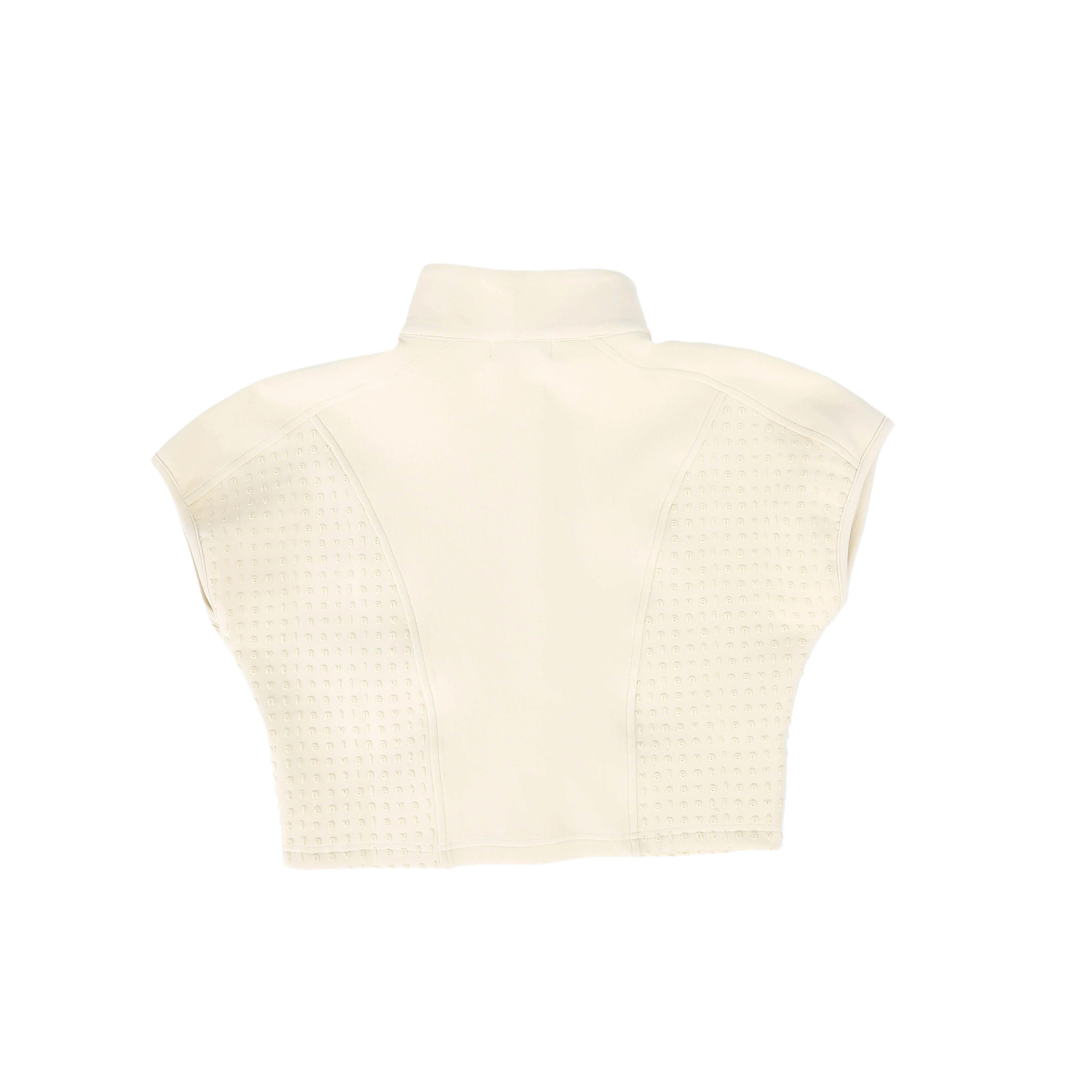VALENTINA BIEGE SCUBA ZIP TOP [FINAL SALE] - Image 2