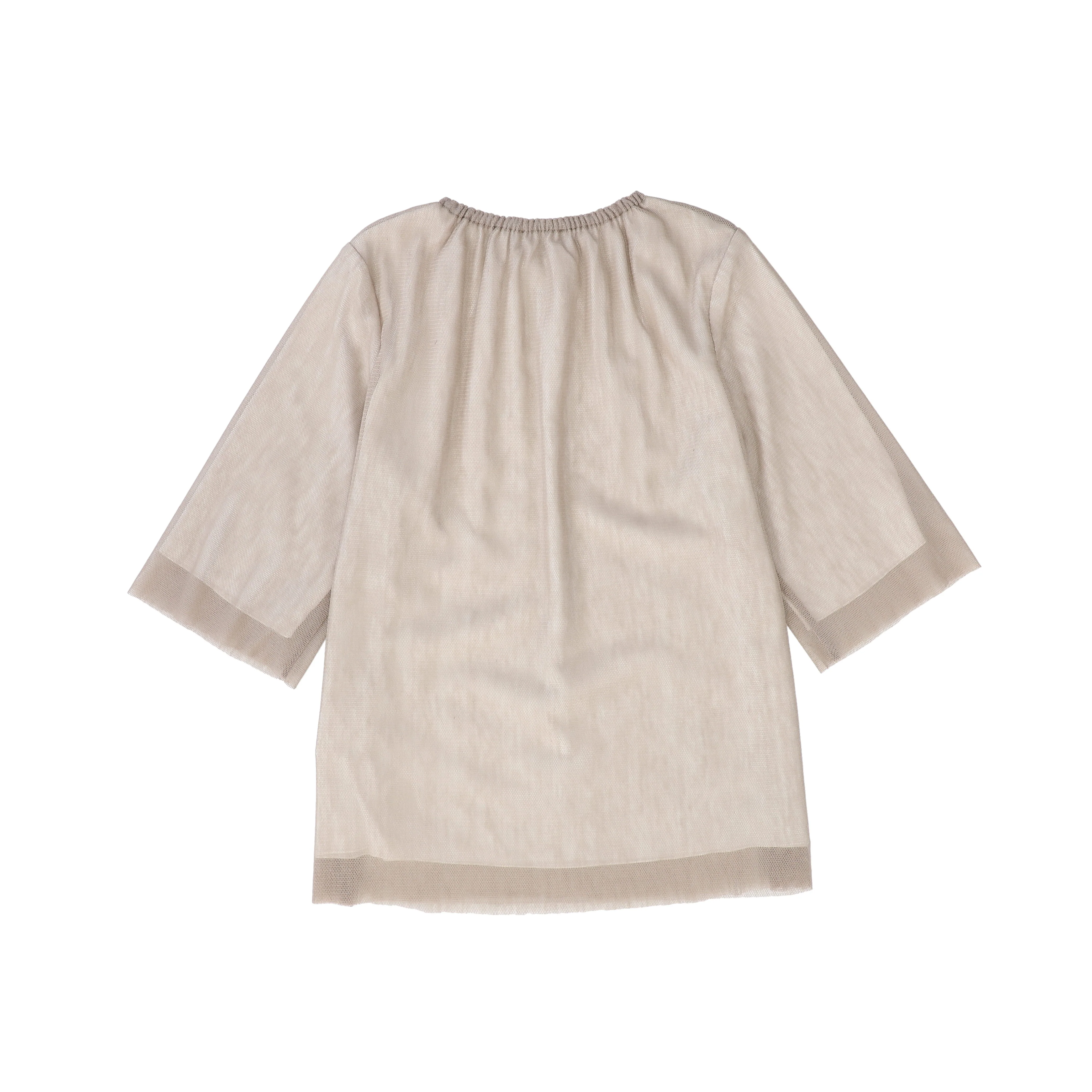 VENERA ARAPU TAUPE GATHERED TOP [FINAL SALE] - Image 2