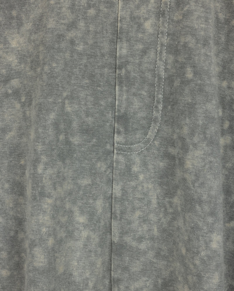 VIBE LIGHT GREY MINERAL WASH FLYFRONT SKIRT [FINAL SALE] - Image 2