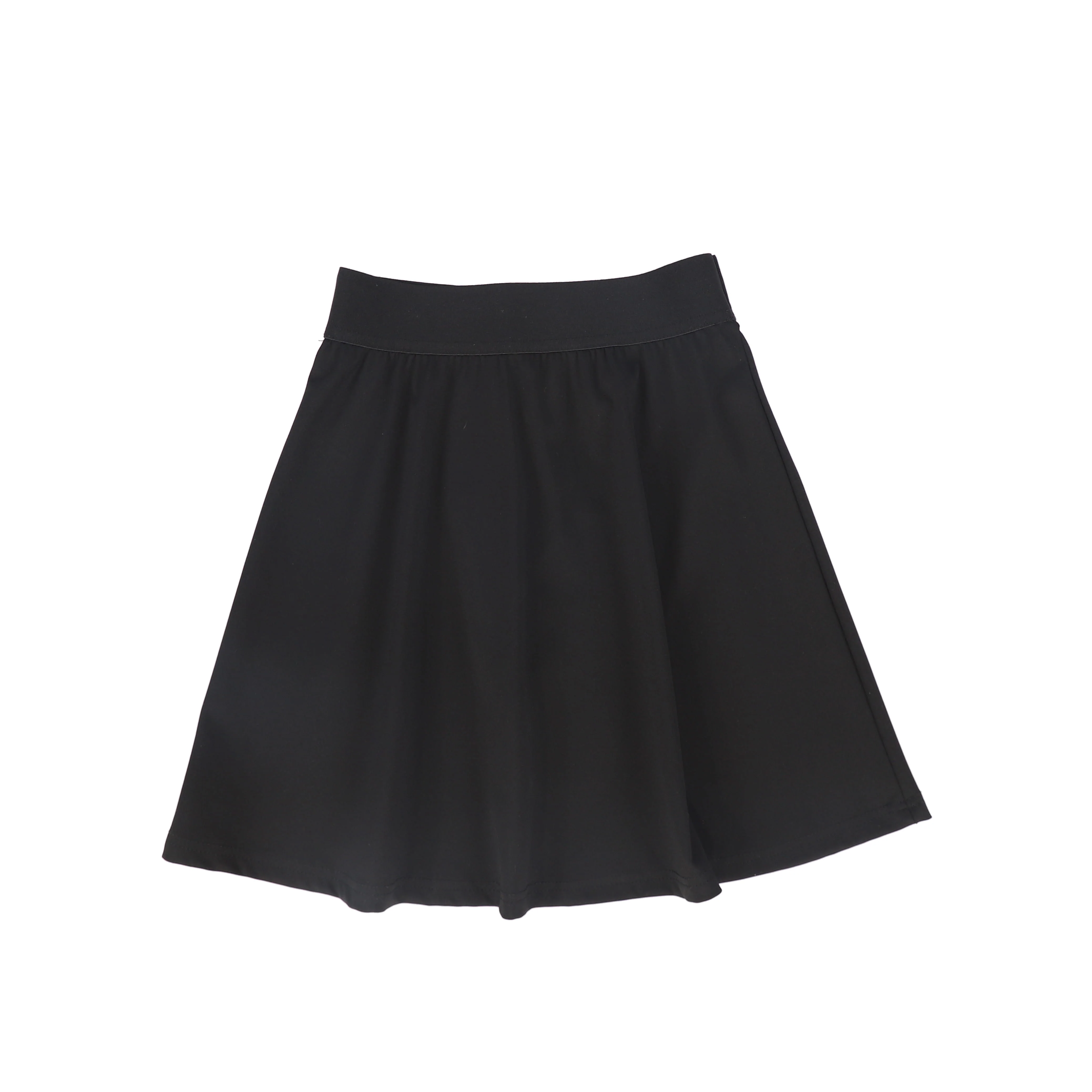 WATER CLUB BLACK WAISTED FLARE SWIM SKIRT - Image 2